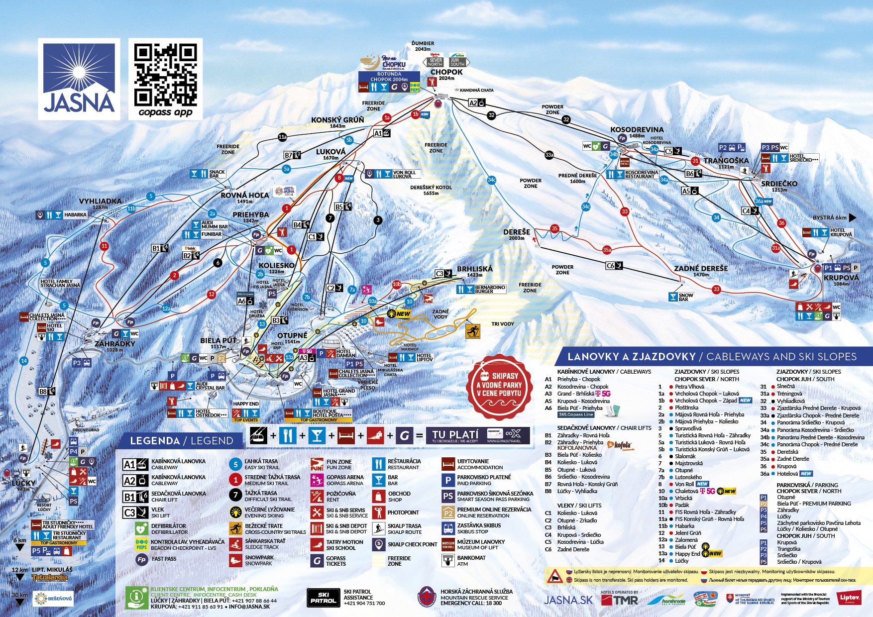 Jasn Ski Resort Piste Map Free To Download WeSki